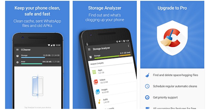 Ccleaner for android phone